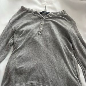 Brandi Melville Callan Grey Long Sleeve